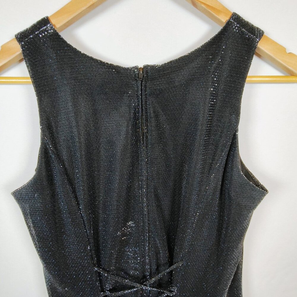 Be Smart Mini Dress Women's Size 5/6 Shimmering Sleeveless‎ Cocktail Dress - Picture 6 of 14